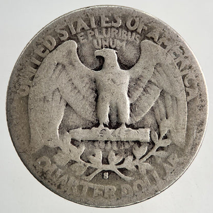 1943 - S US USA Quarter Dollar Silver Coin | Collectable Grade