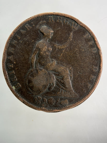 1854 Victoria Half - Penny Coin | Collectable Grade
