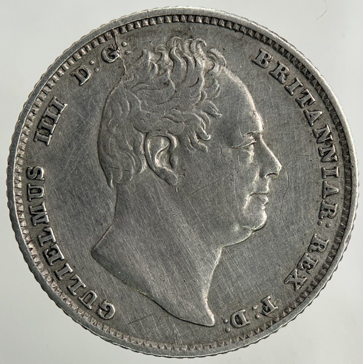 1834 William IV Sixpence Silver Coin | Very High Grade