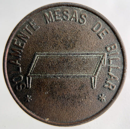 Onli Tables Of Billar Snooker Token Coin | Collectable Grade