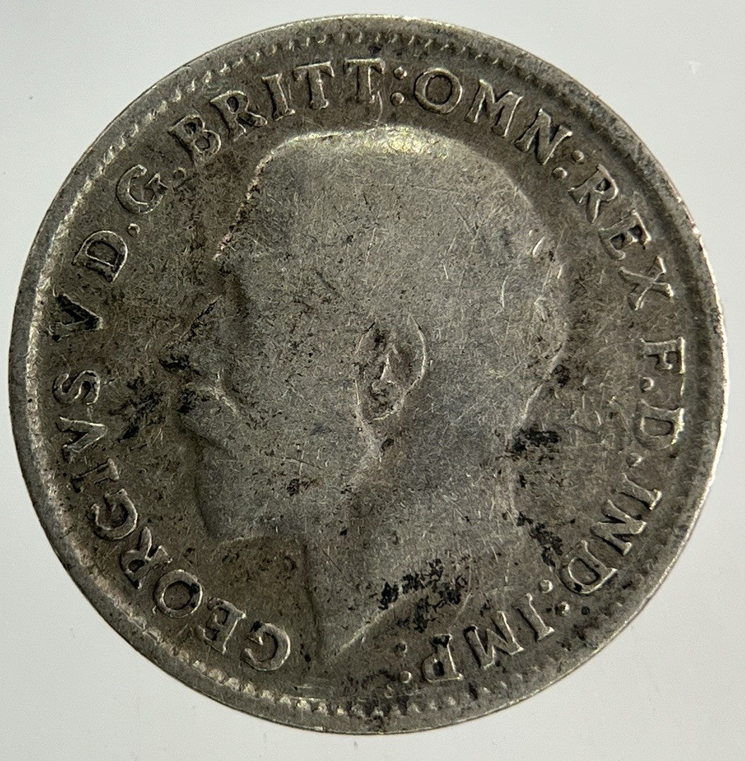 1917 George V Threepence Silver Coin | Collectable Grade