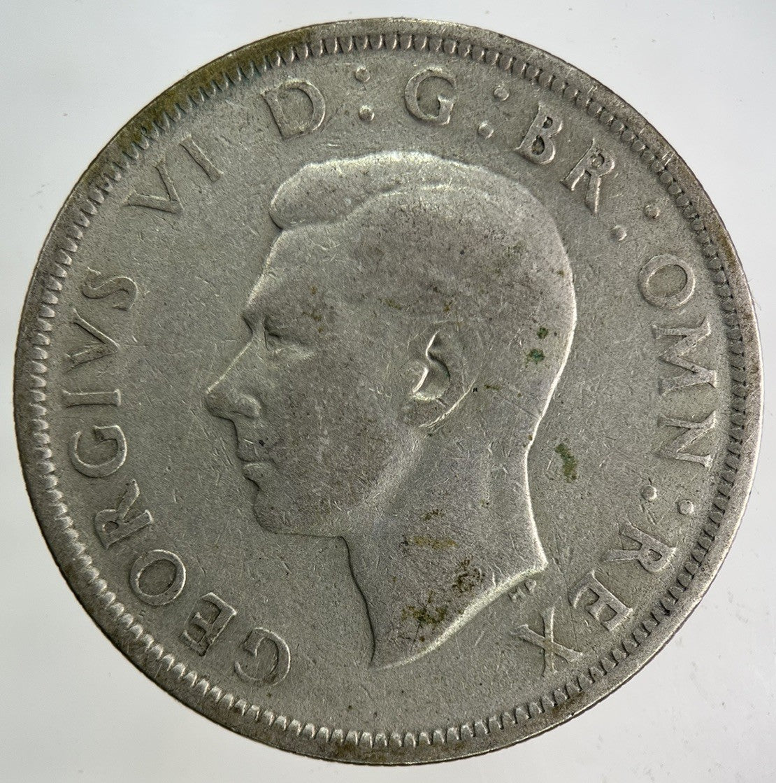 1946 George VI Half - Crown Silver Coin | Fine Collectable Grade