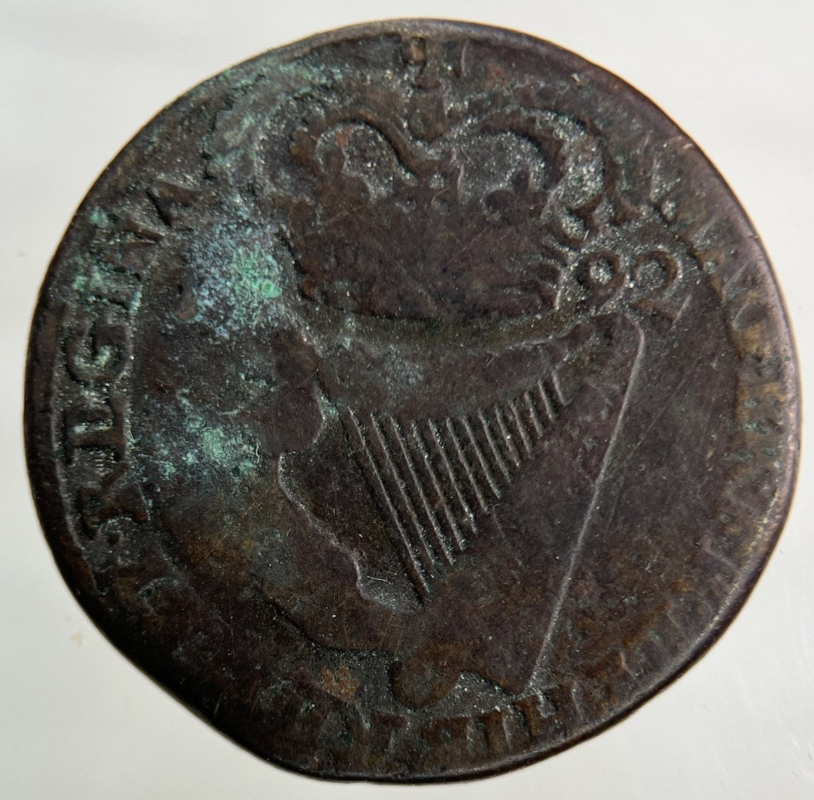 1692 Irish Half - Penny Coin | Collectable Grade