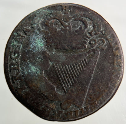 1692 Irish Half - Penny Coin | Collectable Grade