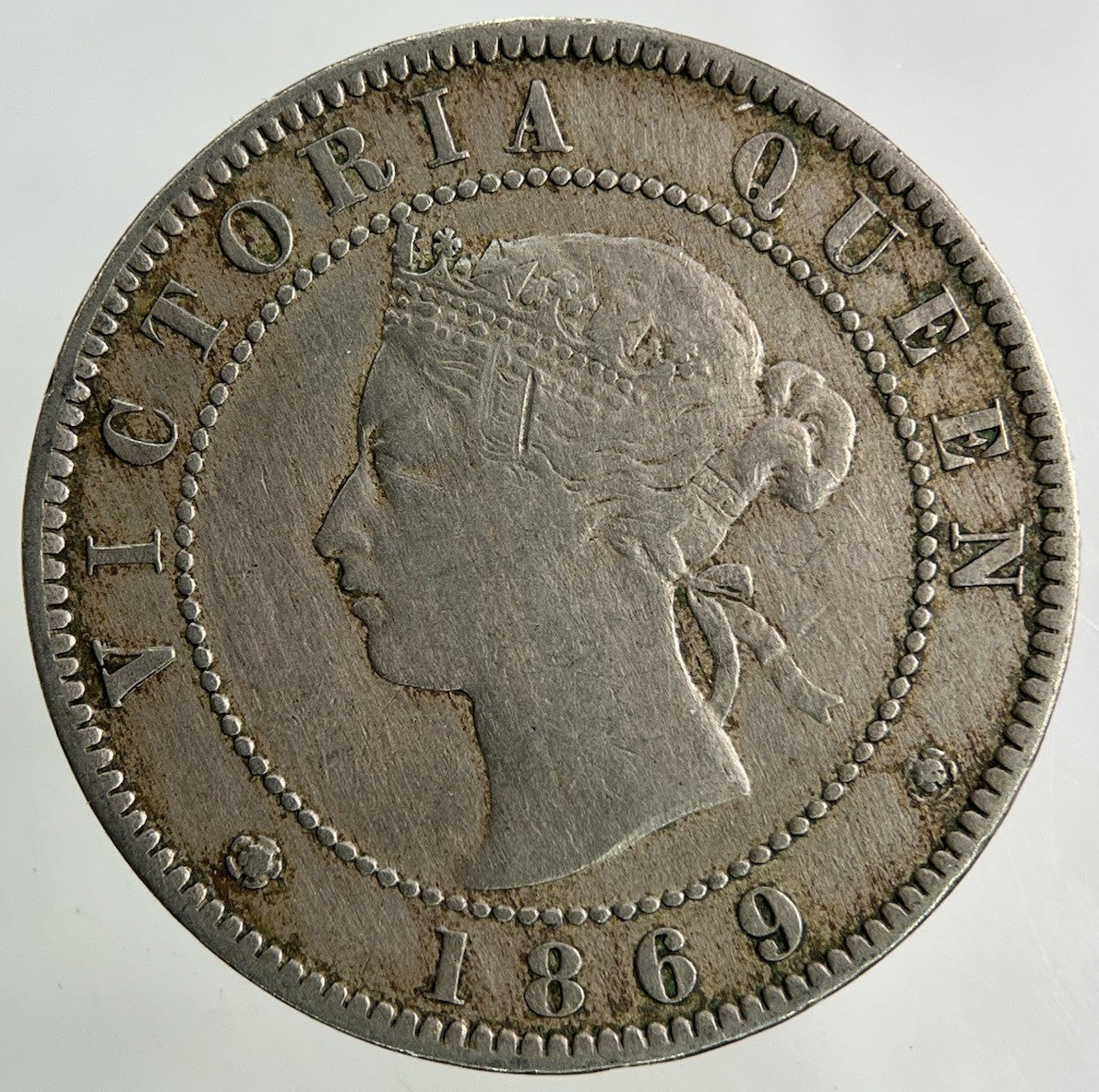 1869 Jamaica Half - Penny Coin | Fine Collectable Grade