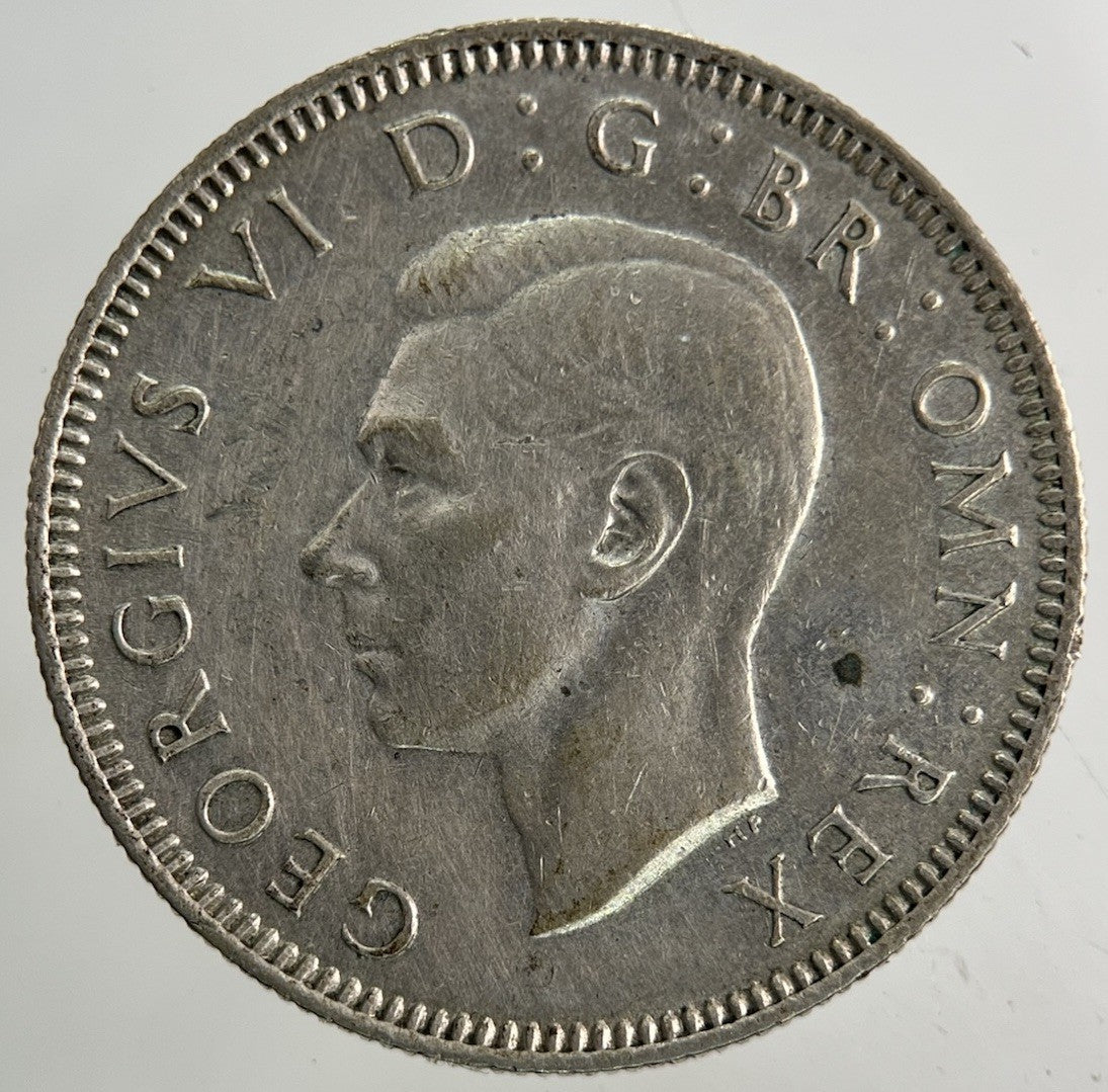 1945 George VI Shilling Silver Coin | Fine Collectable Grade