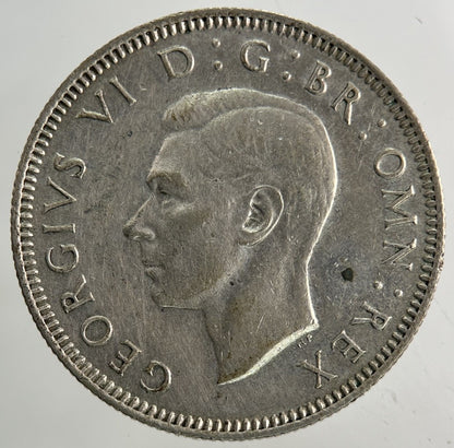 1945 George VI Shilling Silver Coin | Fine Collectable Grade