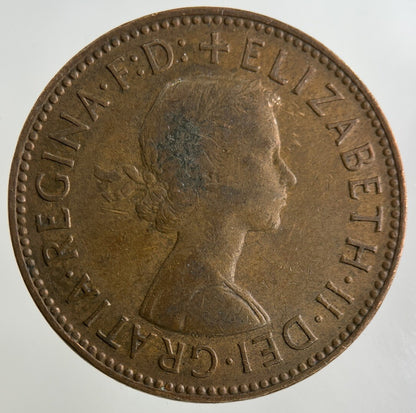 1963 Elizabeth II 2nd Half - Penny Coin | Fine Collectable Grade