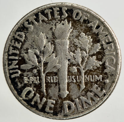 1952 US USA Roosevelt Dime Silver Coin | Collectable Grade