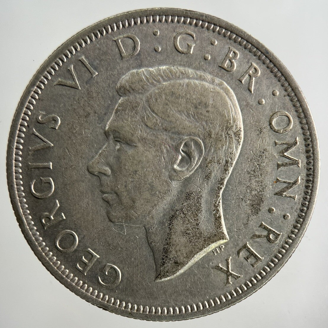 1940 George VI Half - Crown Silver Coin | Fine Collectable Grade