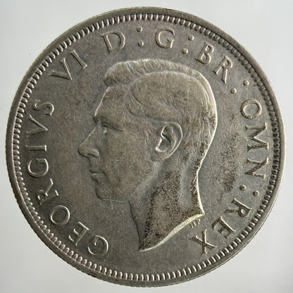 1940 George VI Half - Crown Silver Coin | Fine Collectable Grade