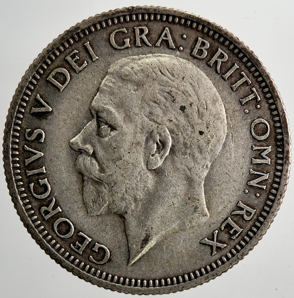 1927 George V Shilling British Silver Coin | Fine Collectable Grade | a6410