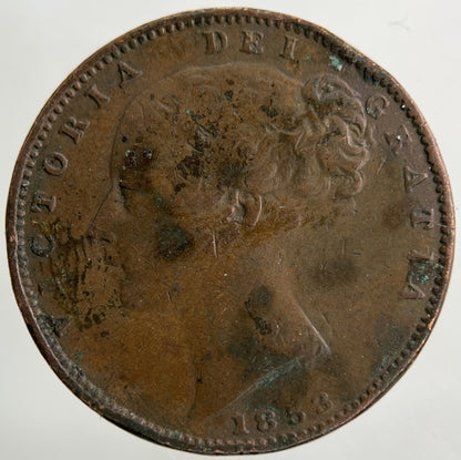 1853 Victoria Farthing Coin | Collectable Grade