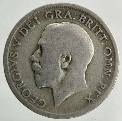 1926 George V Shilling Silver Coin | Fair Grade