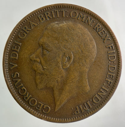 1927 George V One Penny Coin | Fine Collectable Grade