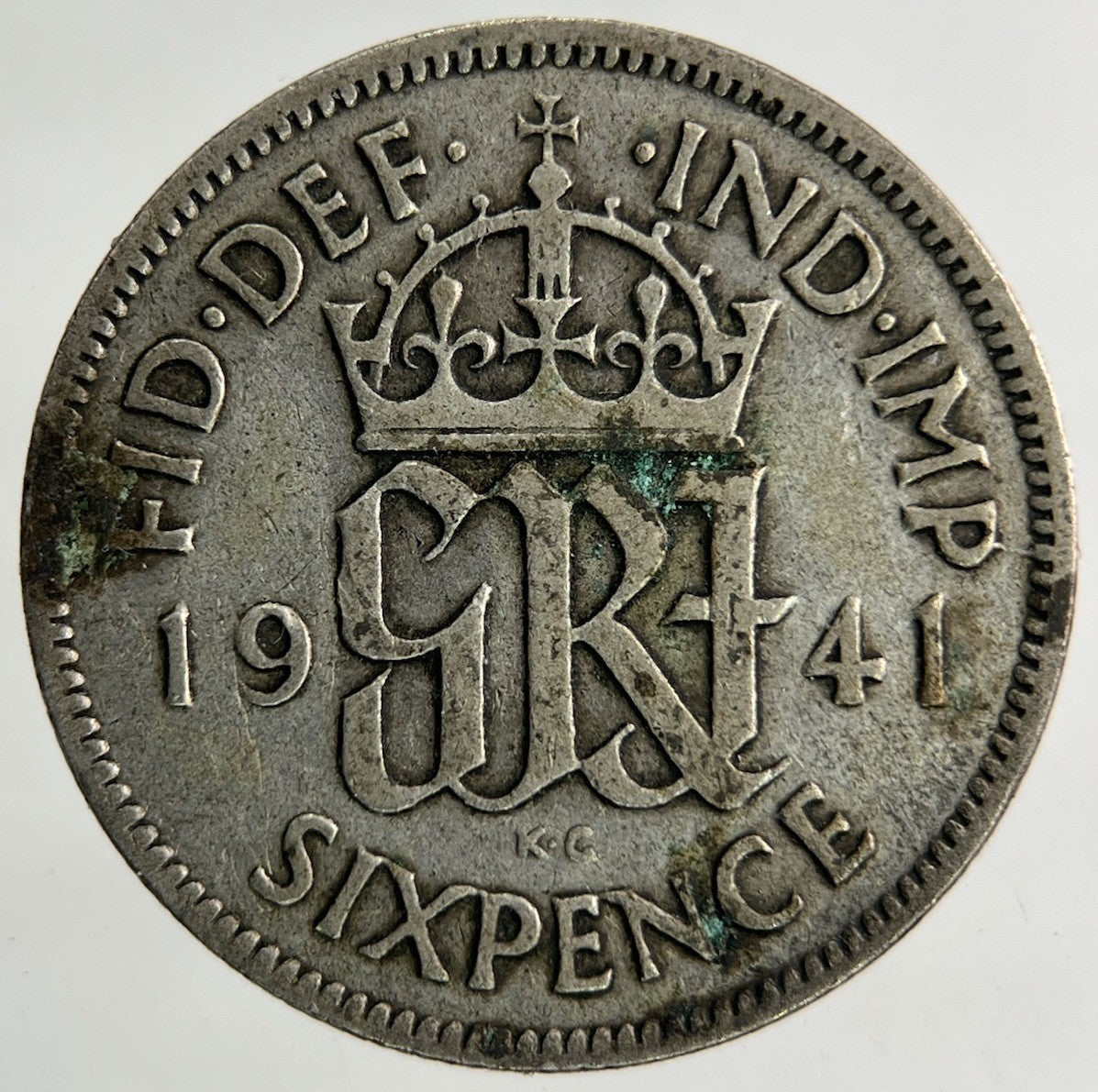 1941 George VI Sixpence Silver Coin | Collectable Grade
