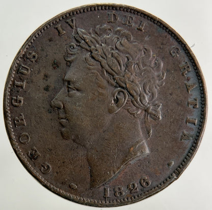 1826 George IV Farthing Coin | Very High Grade