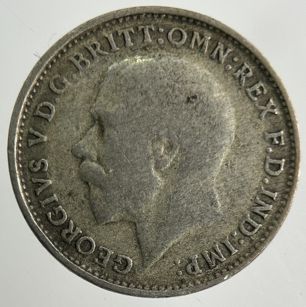 1921 George V Threepence Silver Coin | Collectable Grade