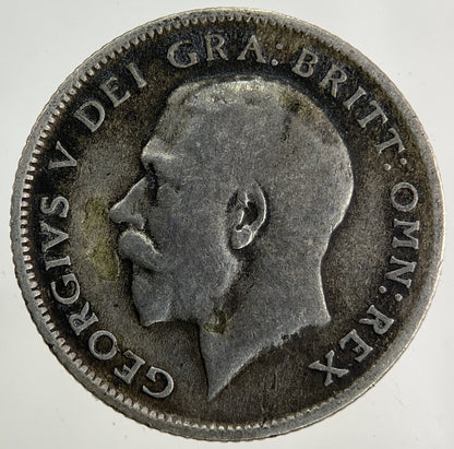 1921 George V Sixpence Silver Coin | Collectable Grade