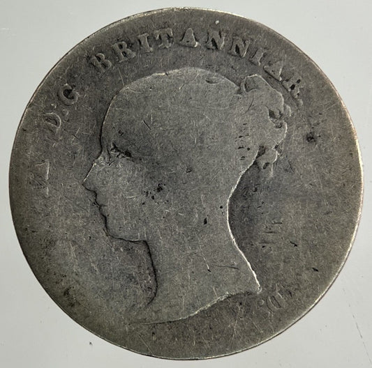 1866 Victoria Threepence Silver Coin | Fair Grade