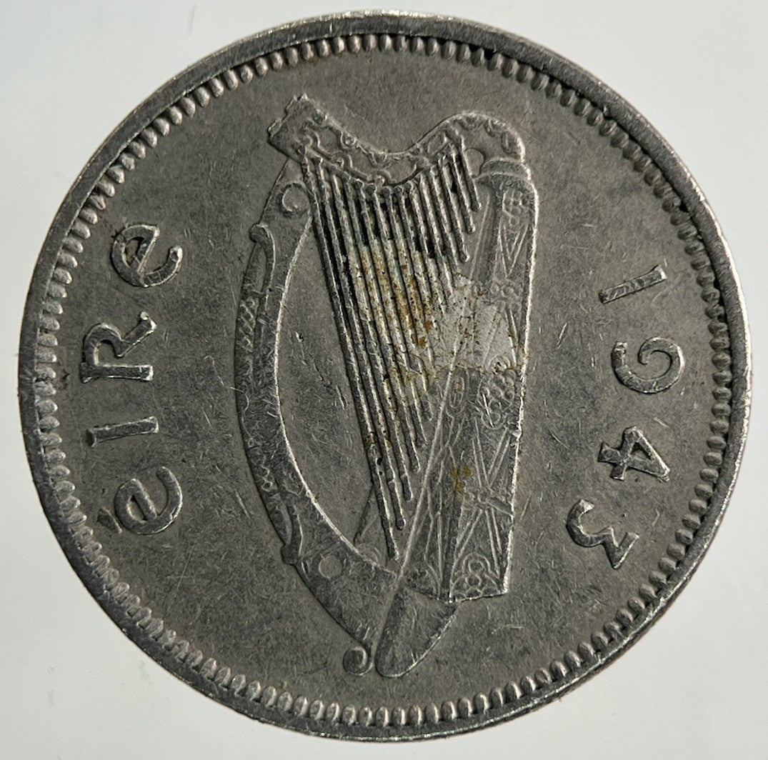 1943 Irish Threepence Coin | Fine Collectable Grade