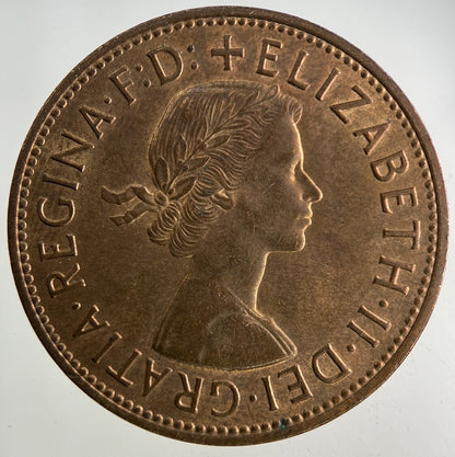 1967 Elizabeth II 2nd One Penny Coin | Fine Collectable Grade