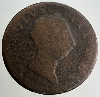 1769 Irish Half - Penny Coin | Collectable Grade