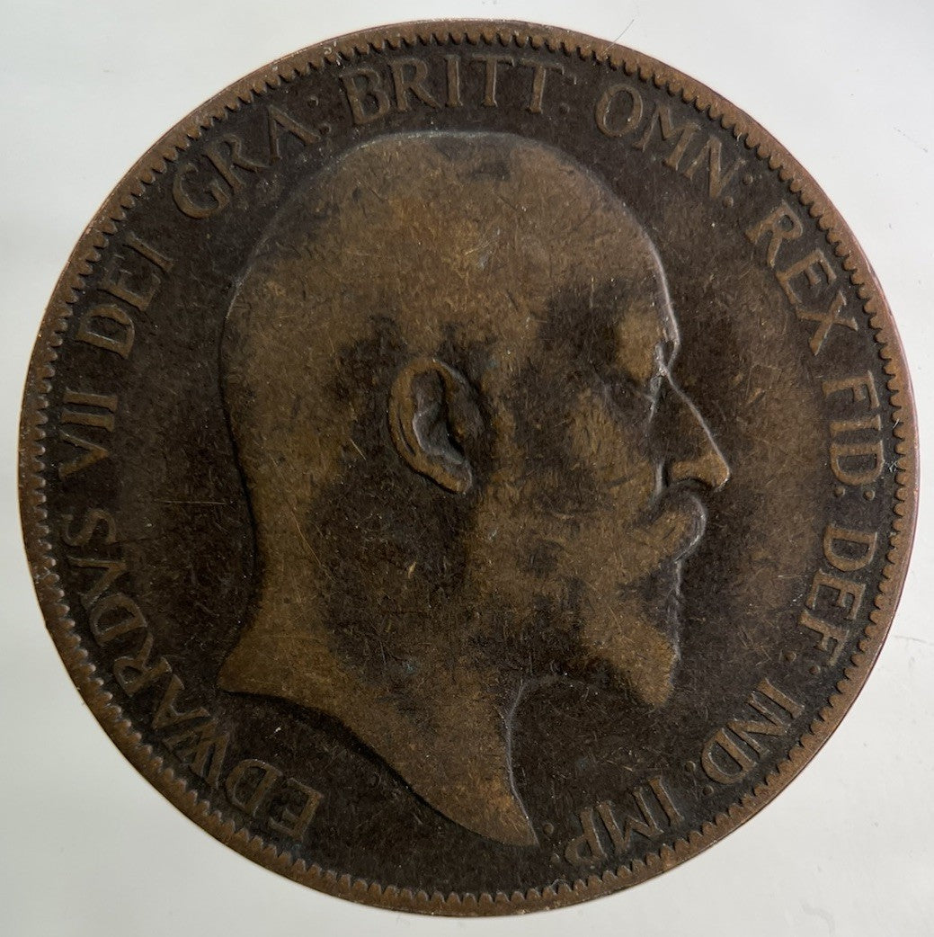 1903 Edward VII One Penny Coin | Collectable Grade