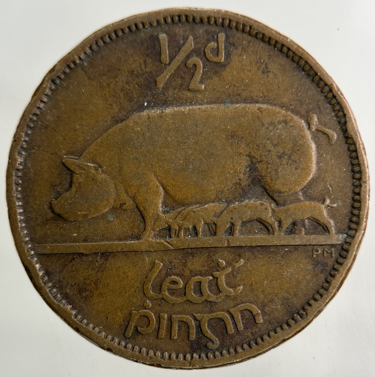 1933 Irish Half - Penny Coin | Collectable Grade