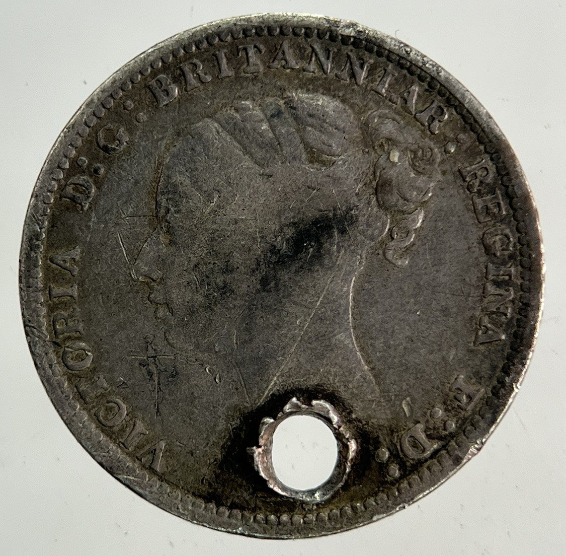 1882 Victoria Threepence Silver Coin | Fine Collectable Grade