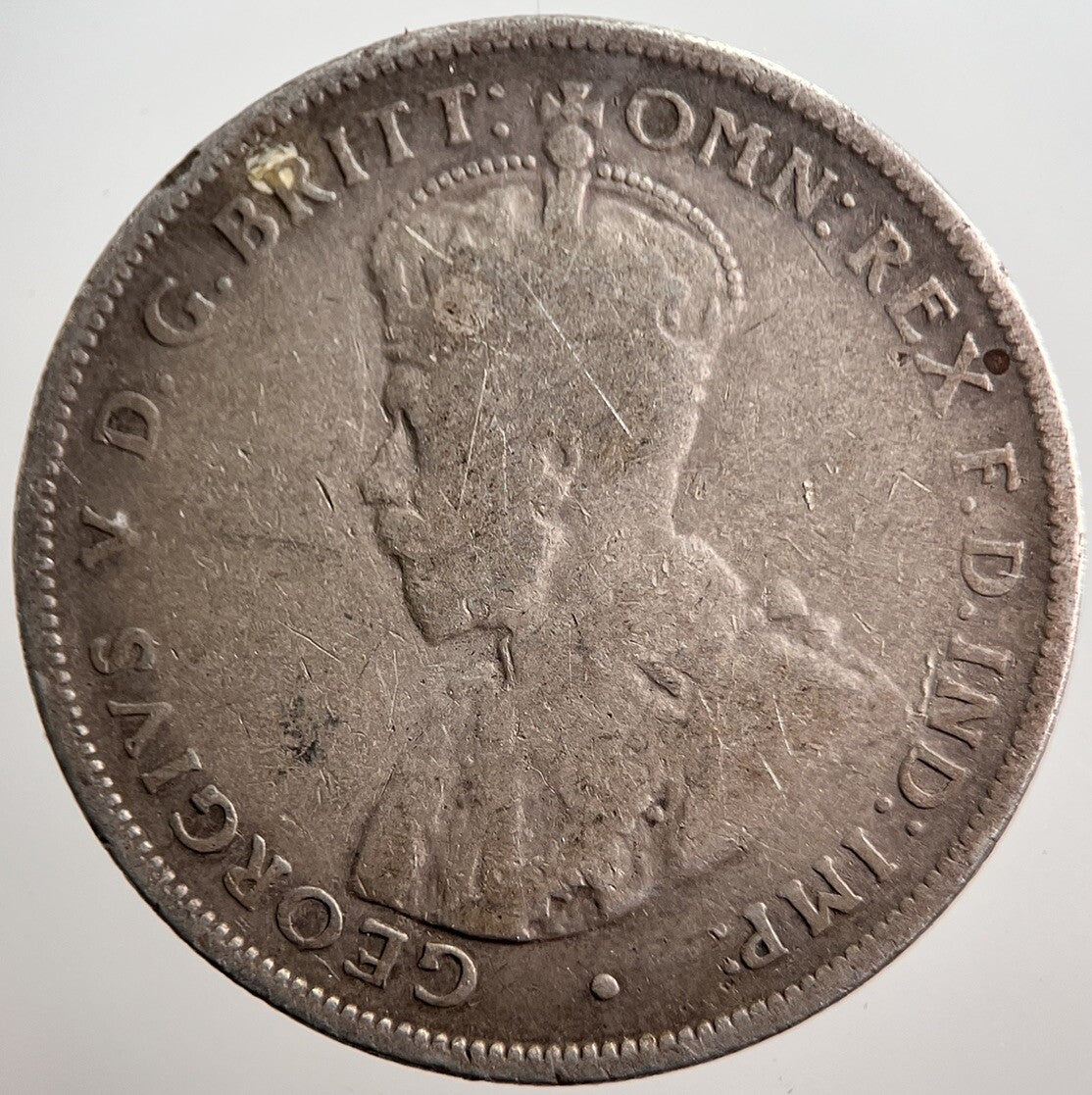 1922 Australia Florin Two Shillings Silver Coin | Collectable Grade | a2951