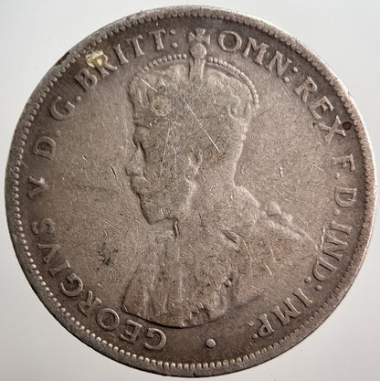 1922 Australia Florin Two Shillings Silver Coin | Collectable Grade | a2951