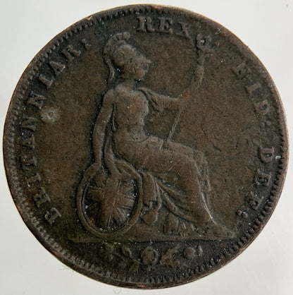 1834 William IV Farthing Coin | Collectable Grade