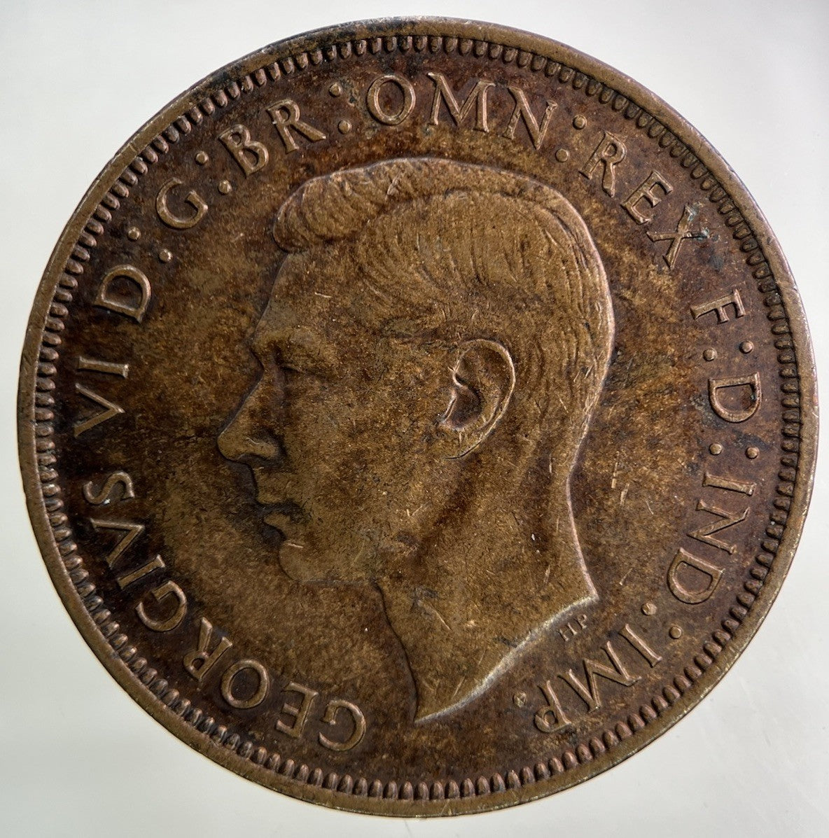 1940 George VI Penny Coin | Very High Grade
