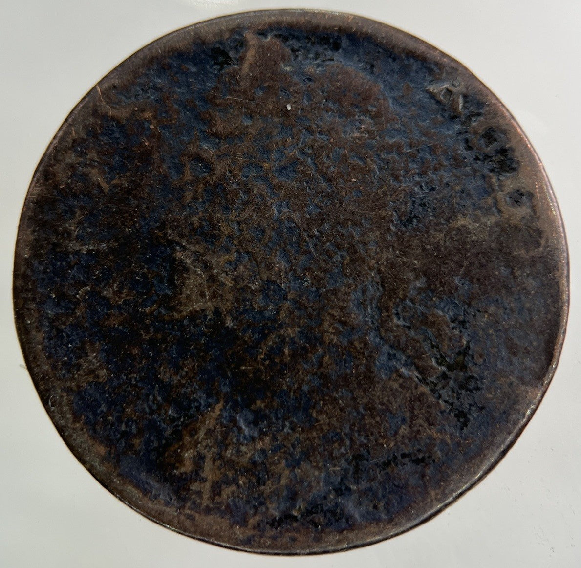 British George II 2nd Half - Penny Coin | Worn Grade