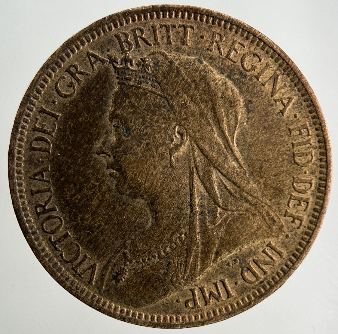 1901 Victoria Half - Penny Coin | Very High Grade