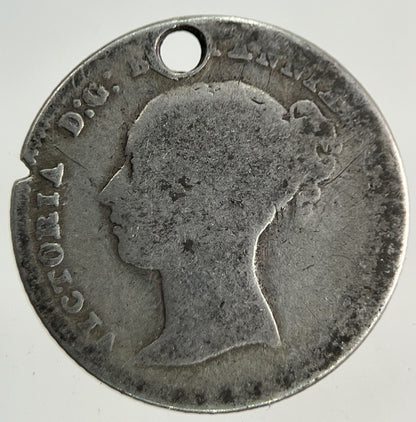 1854 Victoria Four - Pence Groat Silver Coin | Collectable Grade