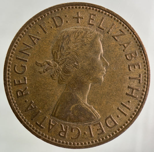 1967 Elizabeth II 2nd One Penny Coin | Fine Collectable Grade