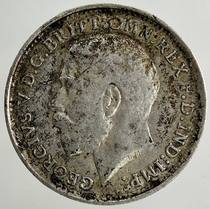 1917 George V Threepence Silver Coin | Fine Collectable Grade