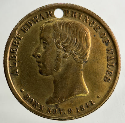 1863 Prince Albert Of Wales Marriage Medal Token Coin | Very High Grade