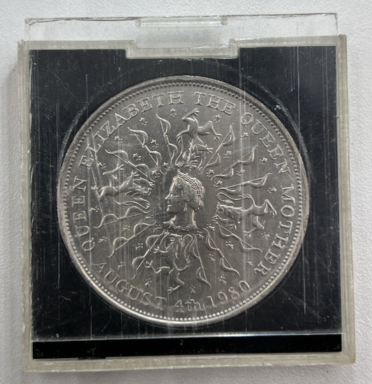 1980 Queen Mother Crown British Coin In Case | Collectable Grade | a90334