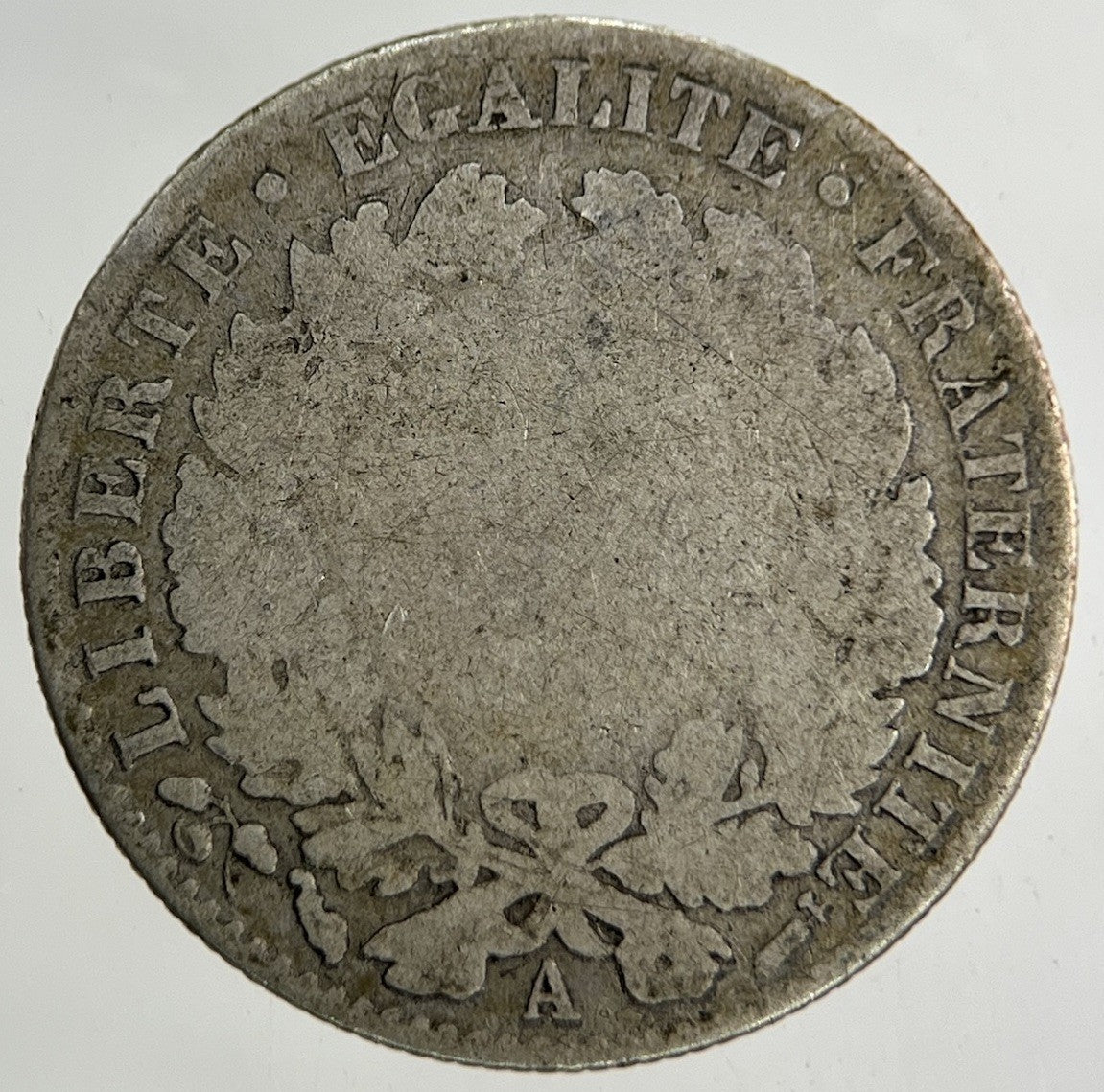 France 50 Centimes Silver Coin | Collectable Grade