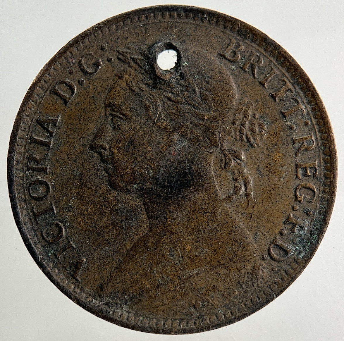 1884 Victoria Farthing Coin | Fine Collectable Grade