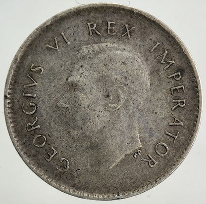 1942 South Africa Threepence Silver Coin | Fine Collectable Grade