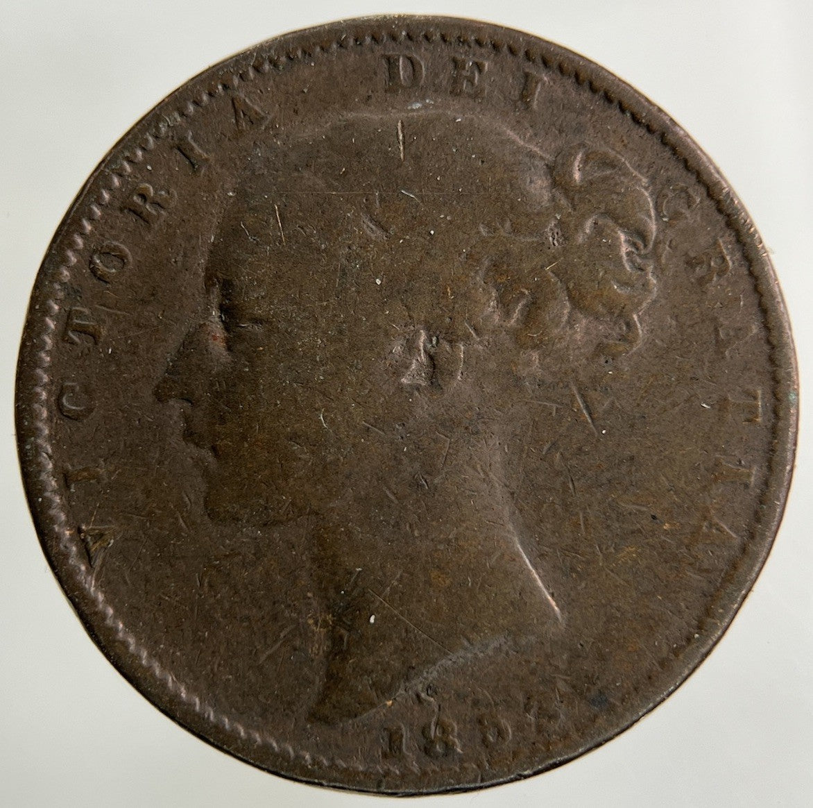 1853 Victoria Farthing Coin | Collectable Grade