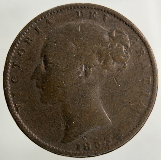 1853 Victoria Farthing Coin | Collectable Grade