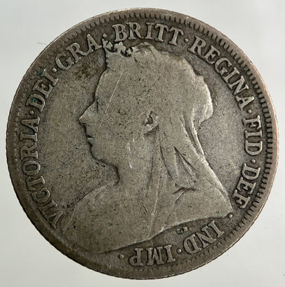 1899 Victoria Shilling Silver Coin | Fine Collectable Grade