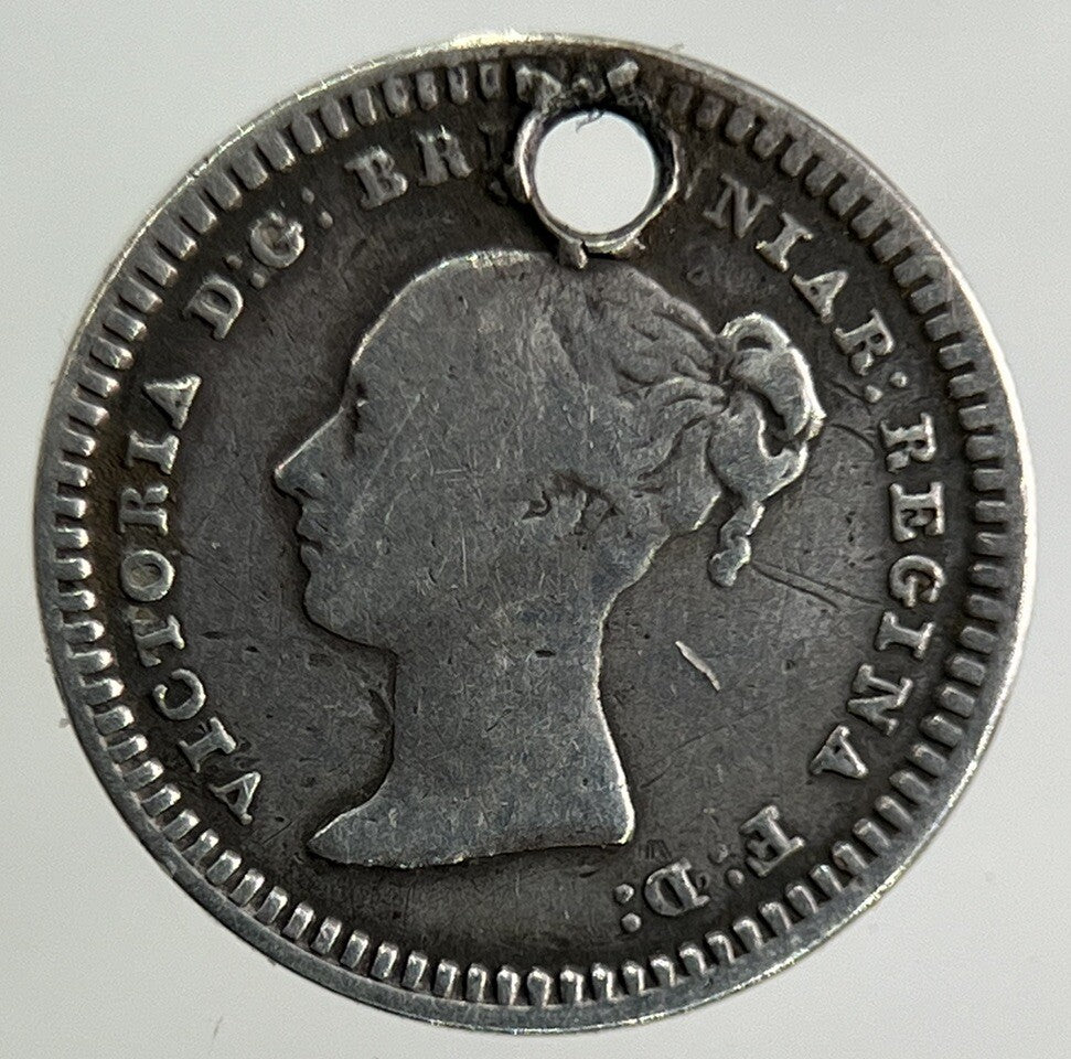 1842 Victoria Three Half Pence 1 1/2 Silver Coin | Collectable Grade
