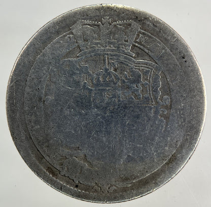 1816 George III 3rd Shilling Silver Coin | Fair Grade