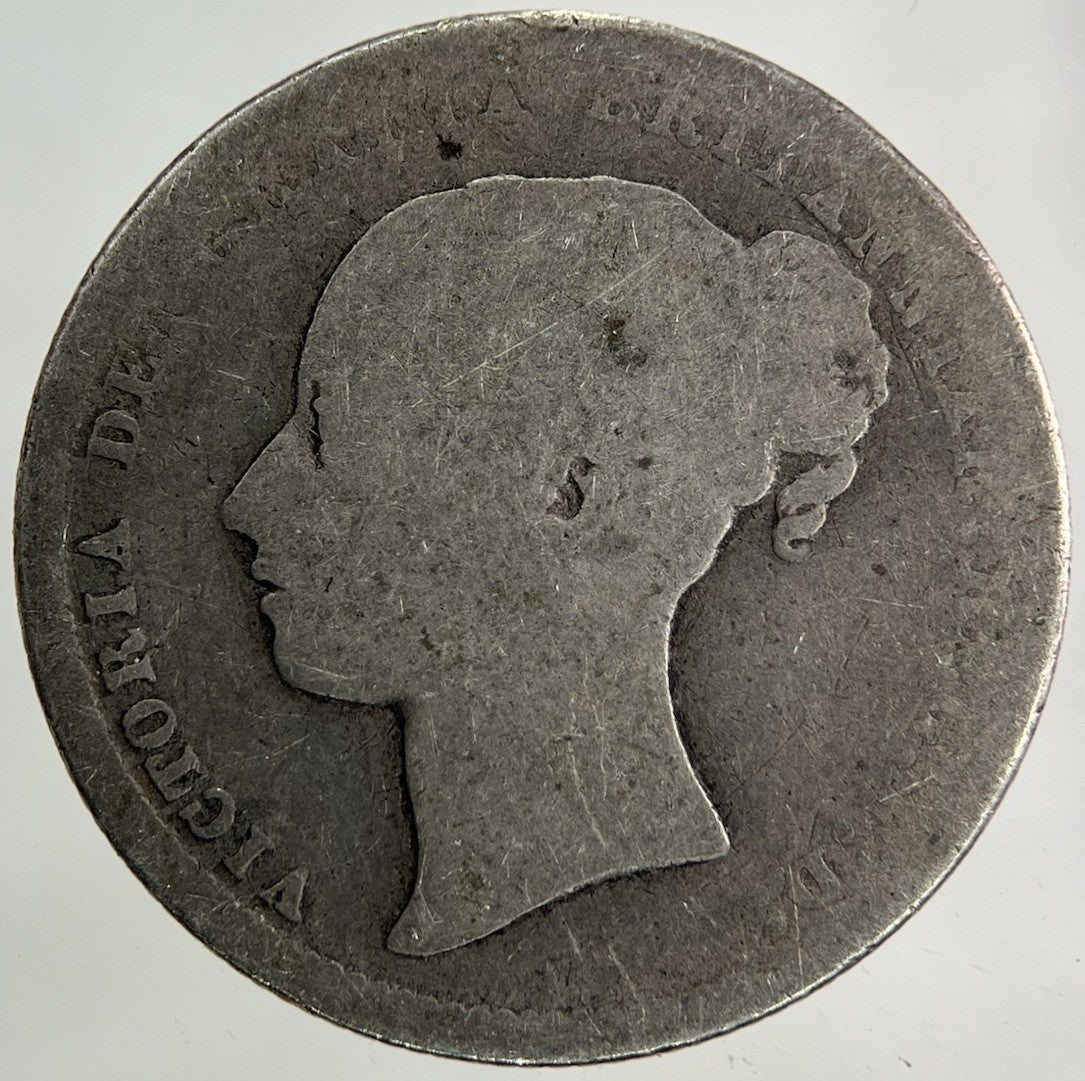 1871 Victoria Shilling Silver Coin | Collectable Grade